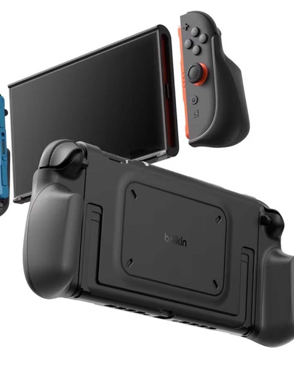Belkin Black & Orange Nintendo Switch Grip Shell